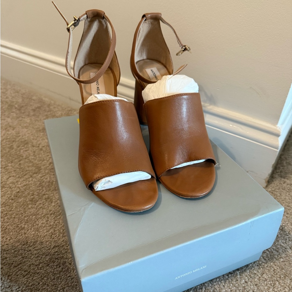 Antonio Melani Brown Heels